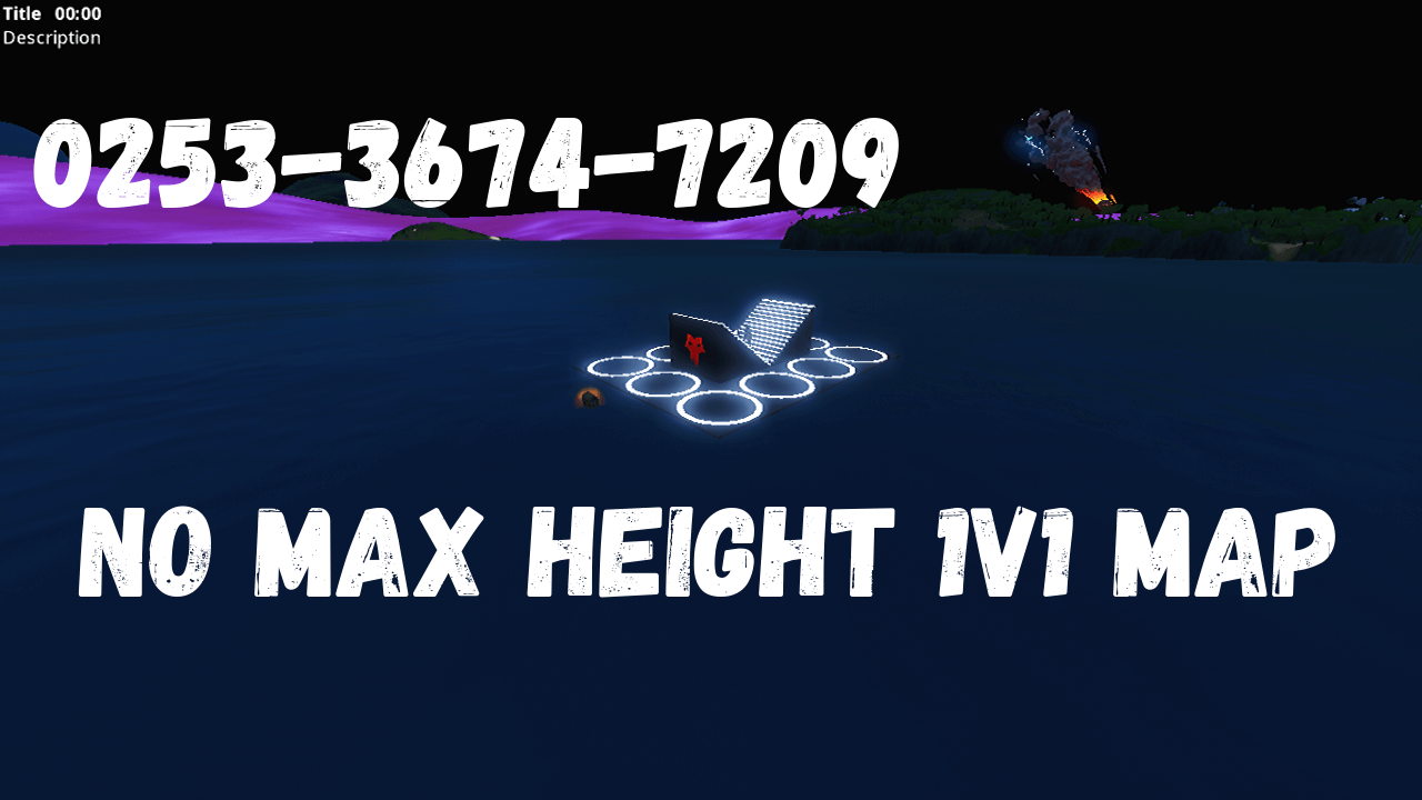 NO MAX HEIGHT 1V1 MAP