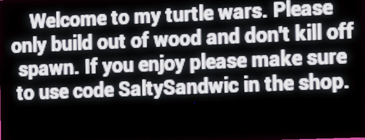 SALTY'S S9 TURTLE WARS