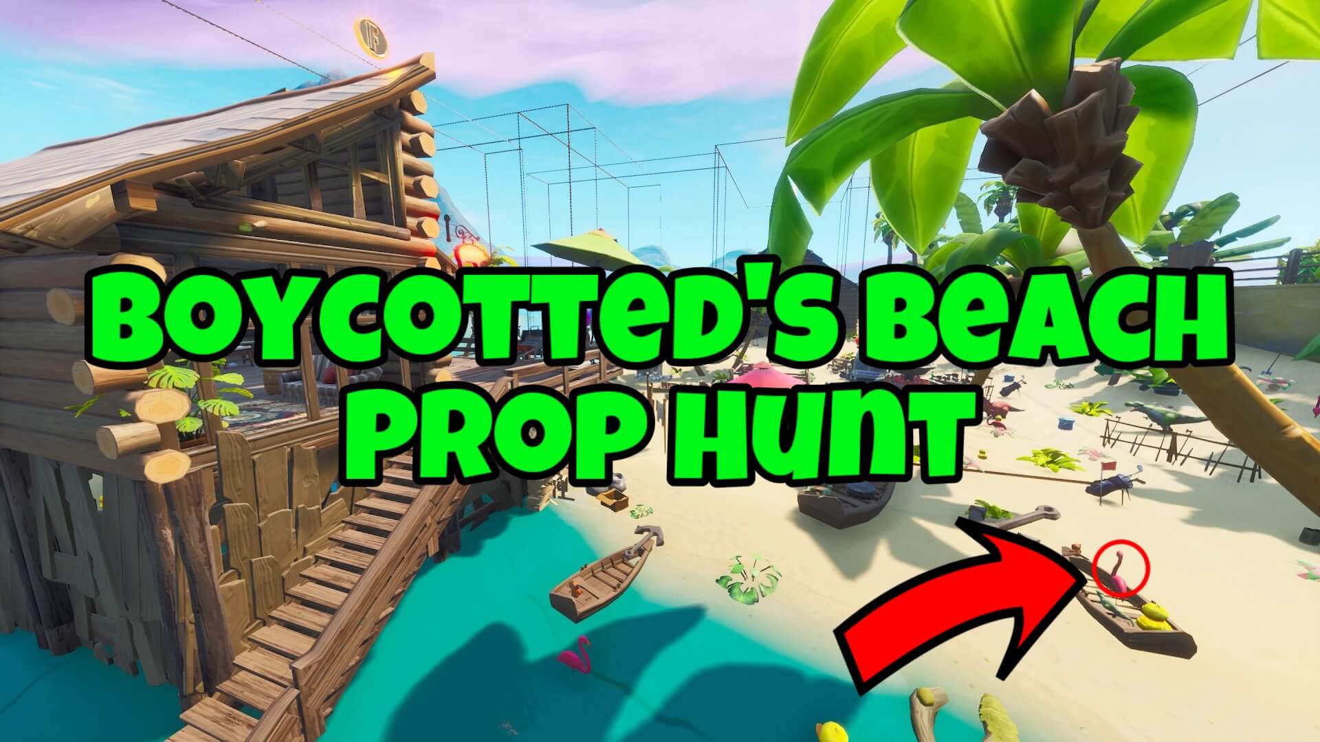 BOYCOTTED'S BEACH PROP HUNT!
