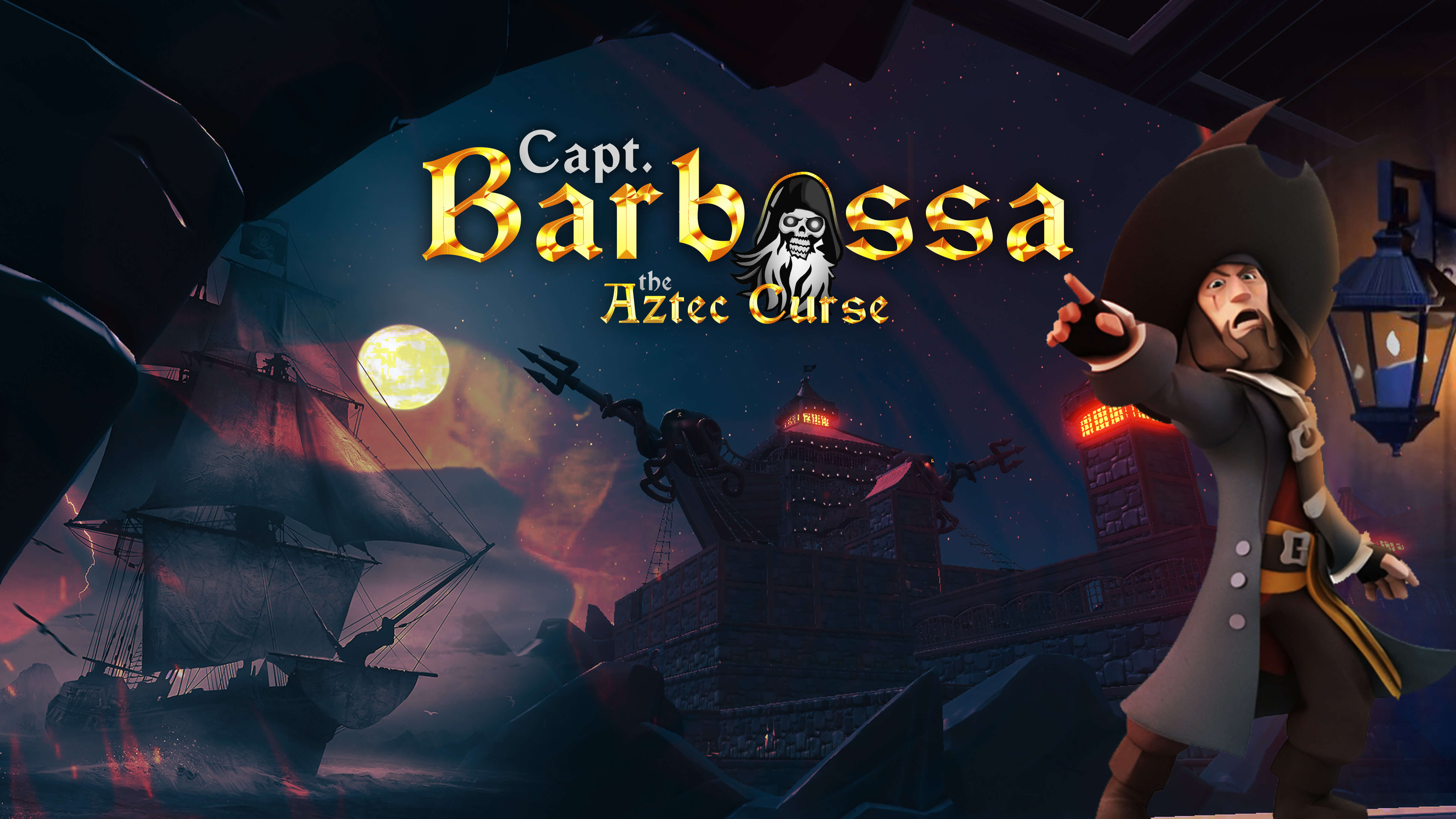 CAPT. BARBOSSA THE AZTEC CURSE